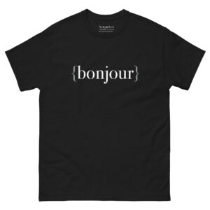 T-shirt Typographie Accolades