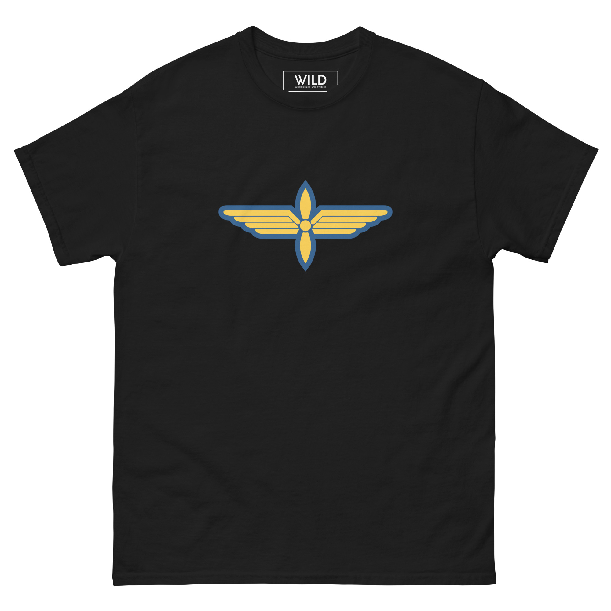 T-shirt Swiss wings