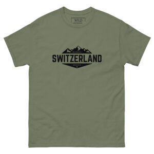 T-shirt Switzerland Authentic Noir