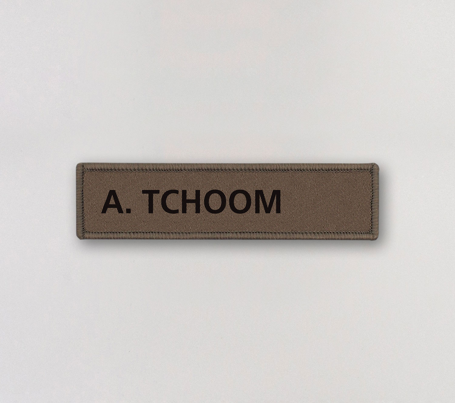 patch nom Armée suisse A. TCHOOM