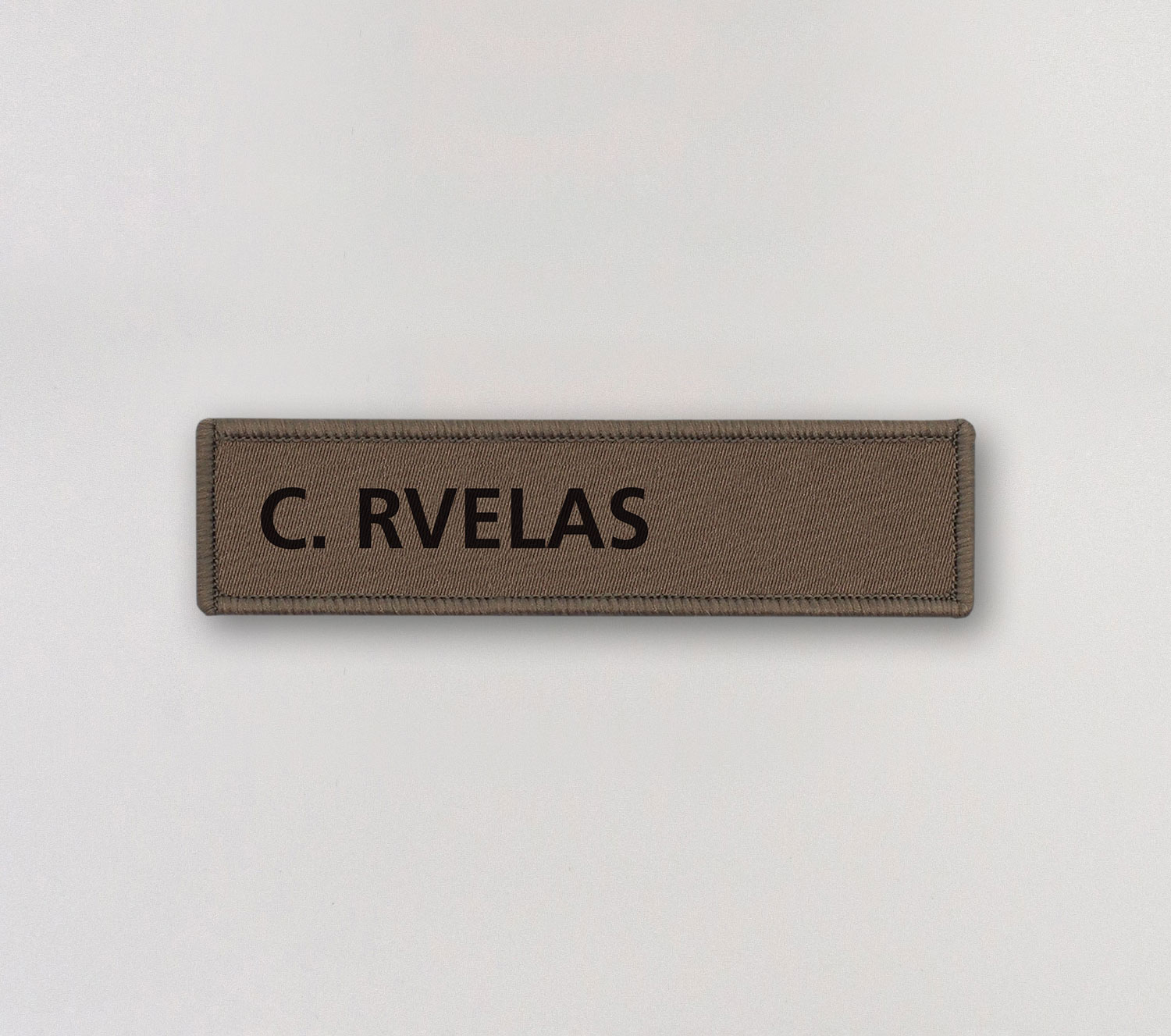 patch nom Armée suisse C. RVELAS