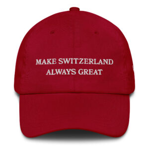 Casquette “Make Switzerland Always Great”