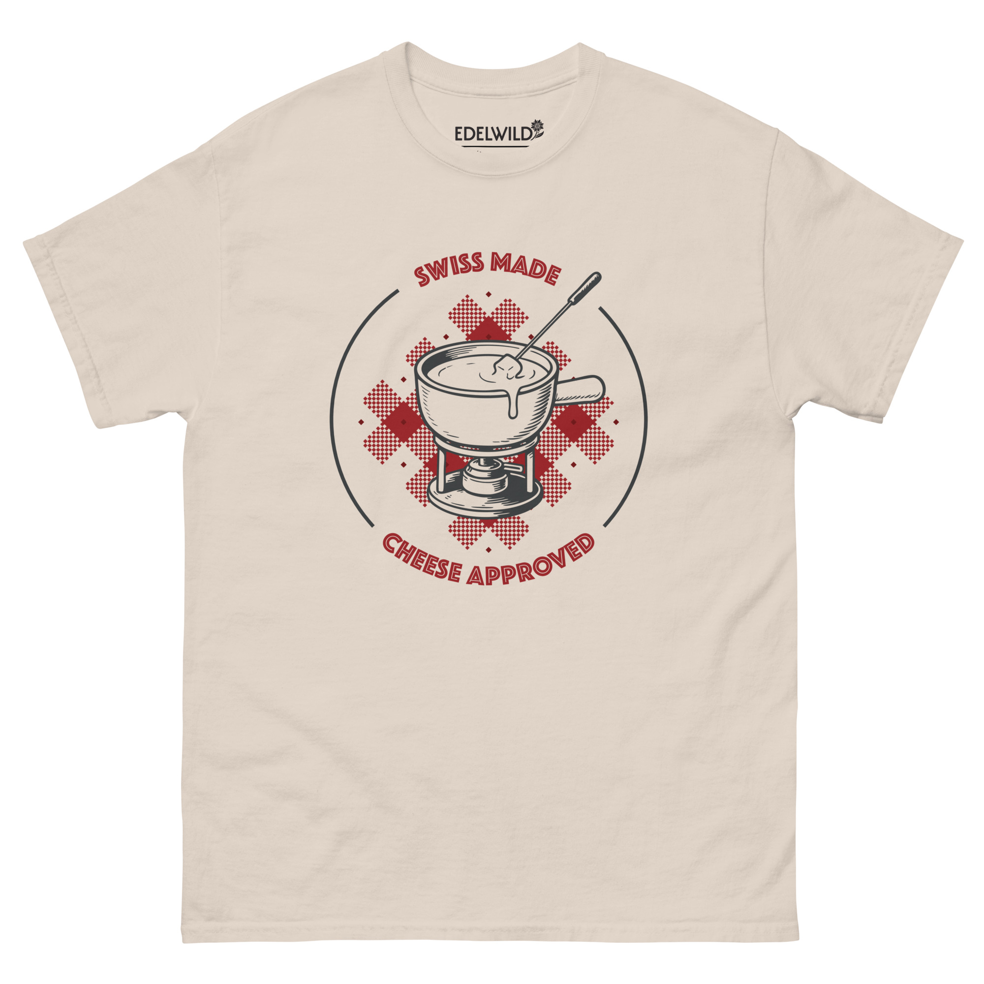 T-shirt Swiss Made Cheese Approved