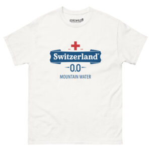 T-shirt Switzerland Mountain Water